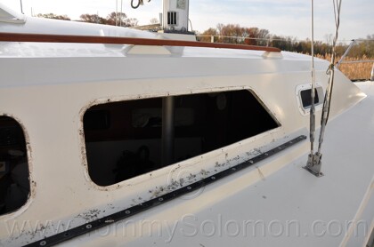 1984 Mirage 30 Bottom/Keel/Rudder/Electrical - 534