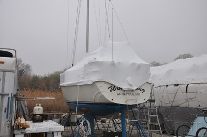 1984 Mirage 30 Bottom/Keel/Rudder/Electrical - 562