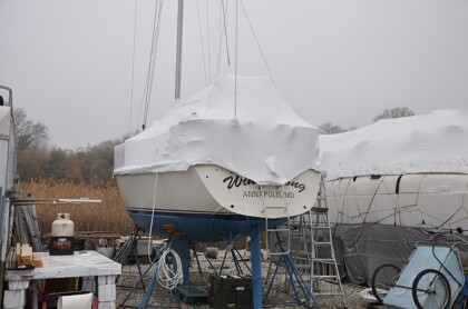 1984 Mirage 30 Bottom/Keel/Rudder/Electrical - 563