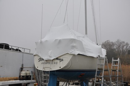 1984 Mirage 30 Bottom/Keel/Rudder/Electrical - 564