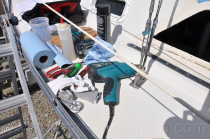 1984 Mirage 30 Bottom/Keel/Rudder/Electrical - 569