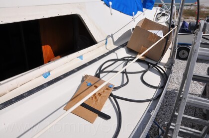 1984 Mirage 30 Bottom/Keel/Rudder/Electrical - 570