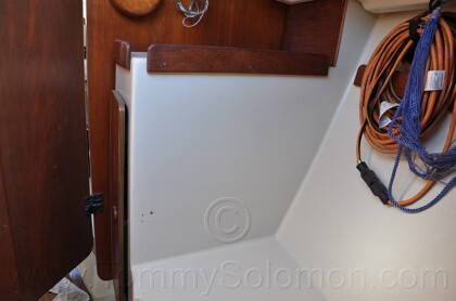 1984 Mirage 30 Bottom/Keel/Rudder/Electrical - 594