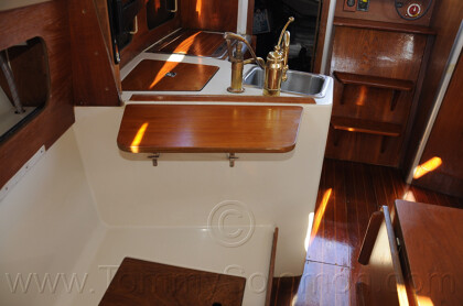 1984 Mirage 30 Bottom/Keel/Rudder/Electrical - 609