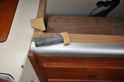 1984 Mirage 30 Bottom/Keel/Rudder/Electrical - 647