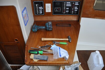 1984 Mirage 30 Bottom/Keel/Rudder/Electrical - 655
