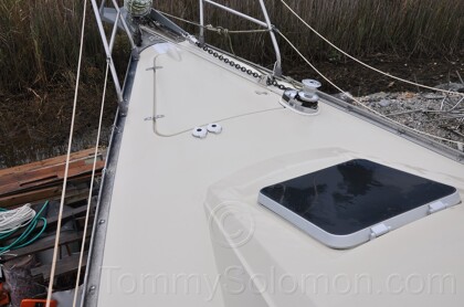 1984 Mirage 30 Bottom/Keel/Rudder/Electrical - 679