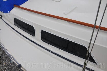 1984 Mirage 30 Bottom/Keel/Rudder/Electrical - 681