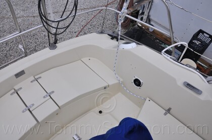 1984 Mirage 30 Bottom/Keel/Rudder/Electrical - 683