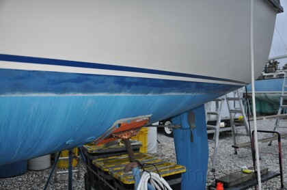 1984 Mirage 30 Bottom/Keel/Rudder/Electrical - 712