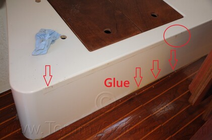 1984 Mirage 30 Bottom/Keel/Rudder/Electrical - 721