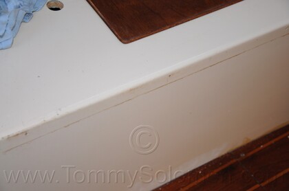 1984 Mirage 30 Bottom/Keel/Rudder/Electrical - 722