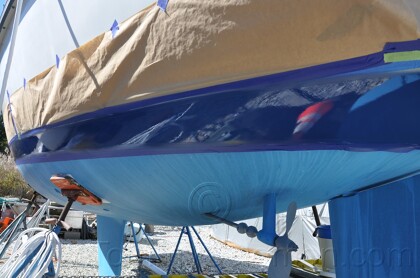 1984 Mirage 30 Bottom/Keel/Rudder/Electrical - 724