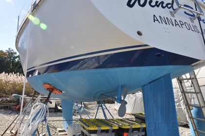 1984 Mirage 30 Bottom/Keel/Rudder/Electrical - 729