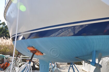 1984 Mirage 30 Bottom/Keel/Rudder/Electrical - 730