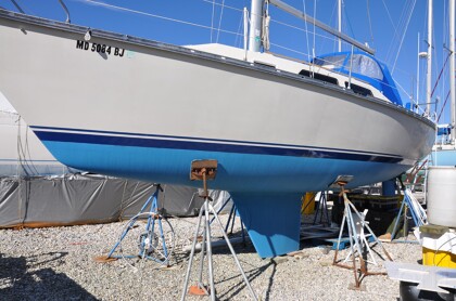 1984 Mirage 30 Bottom/Keel/Rudder/Electrical - 734