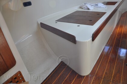 1984 Mirage 30 Bottom/Keel/Rudder/Electrical - 744