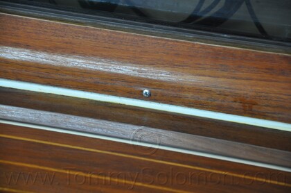 1984 Mirage 30 Bottom/Keel/Rudder/Electrical - 761
