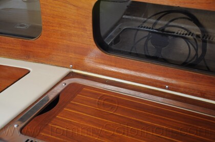 1984 Mirage 30 Bottom/Keel/Rudder/Electrical - 763
