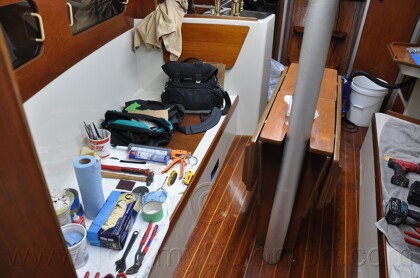 1984 Mirage 30 Bottom/Keel/Rudder/Electrical - 772