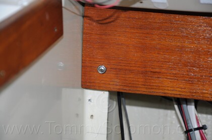 1984 Mirage 30 Bottom/Keel/Rudder/Electrical - 779