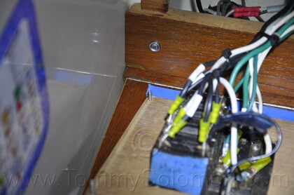 1984 Mirage 30 Bottom/Keel/Rudder/Electrical - 784
