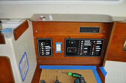 1984 Mirage 30 Bottom/Keel/Rudder/Electrical - 785