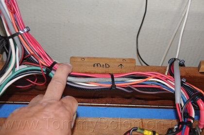 1984 Mirage 30 Bottom/Keel/Rudder/Electrical - 804