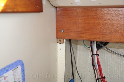 1984 Mirage 30 Bottom/Keel/Rudder/Electrical - 805
