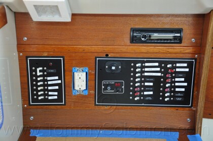 1984 Mirage 30 Bottom/Keel/Rudder/Electrical - 810