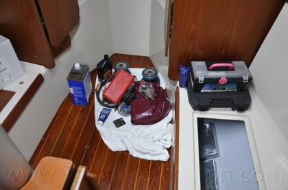 1984 Mirage 30 Bottom/Keel/Rudder/Electrical - 817