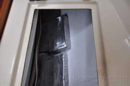1984 Mirage 30 Bottom/Keel/Rudder/Electrical - 819