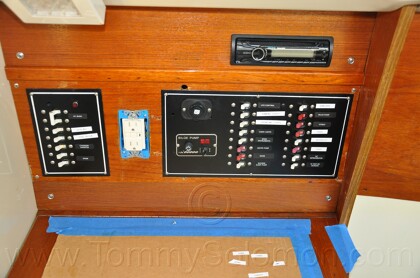 1984 Mirage 30 Bottom/Keel/Rudder/Electrical - 826