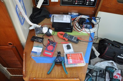 1984 Mirage 30 Bottom/Keel/Rudder/Electrical - 827