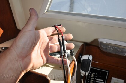 1984 Mirage 30 Bottom/Keel/Rudder/Electrical - 836