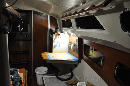 1984 Mirage 30 Bottom/Keel/Rudder/Electrical - 847