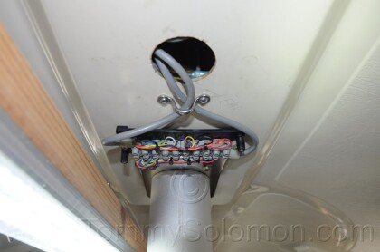 1984 Mirage 30 Bottom/Keel/Rudder/Electrical - 872
