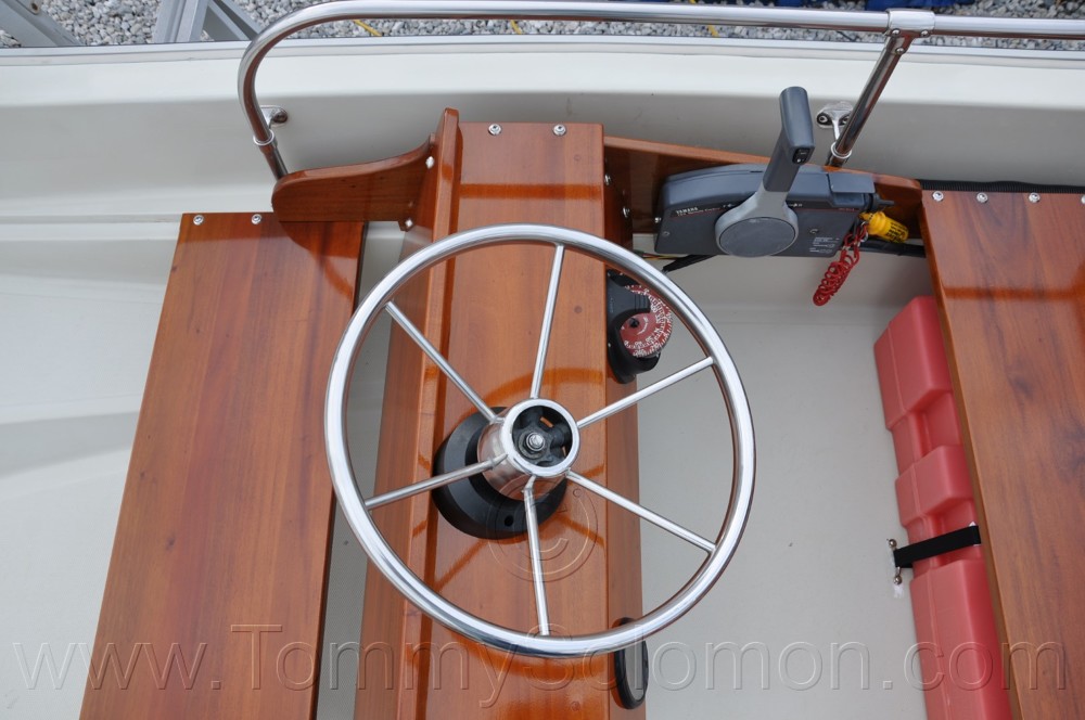 1988 Boston Whaler Sport 15ft - All new Mahogany, Electrical - 201