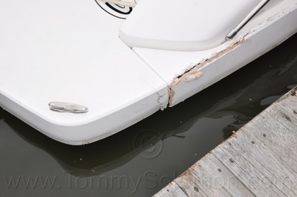 2013 Regal 42-SC Wing Molding/Swim Platform/Aft Hatch Repair - 1