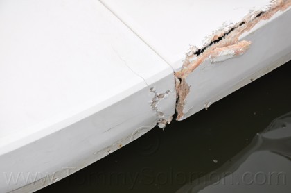 2013 Regal 42-SC Wing Molding/Swim Platform/Aft Hatch Repair - 2