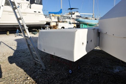 2013 Regal 42-SC Wing Molding/Swim Platform/Aft Hatch Repair - 110