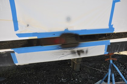 2013 Regal 42-SC Wing Molding/Swim Platform/Aft Hatch Repair - 130