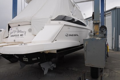 2013 Regal 42-SC Wing Molding/Swim Platform/Aft Hatch Repair - 150