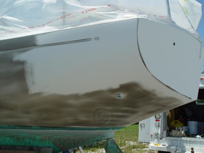 Backstay Plate Failure / Cap-Hull Separation - 22