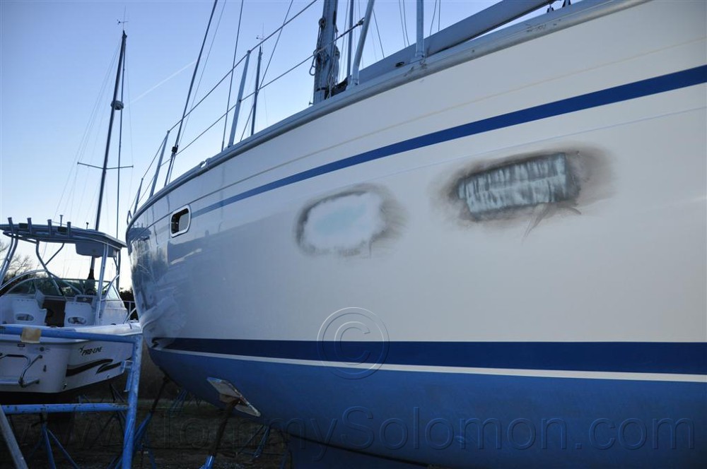 Bavaria 34 - Cosmetic Gel-Coat Repair - 13