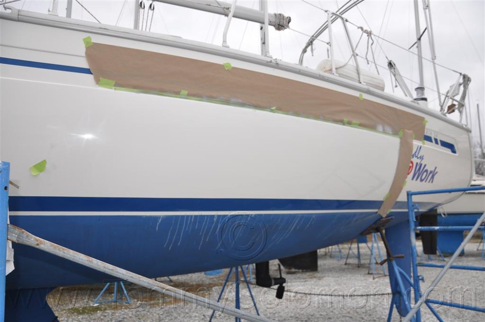 Bavaria 34 - Cosmetic Gel-Coat Repair - 28