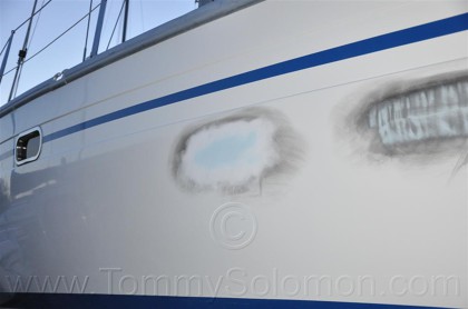 Bavaria 34 - Cosmetic Gel-Coat Repair - 14