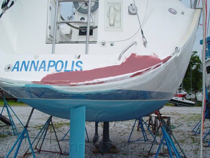 Bavaria 34, glass, gel-match repair - 10