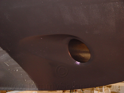 Bow Thruster 47 Riviera Install - 21