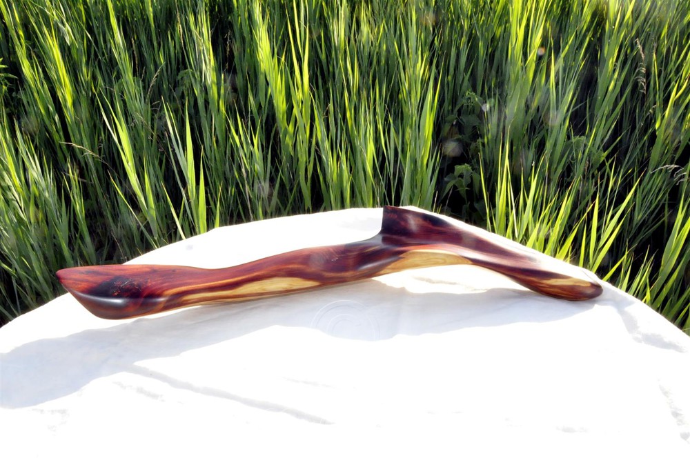Hand Carved Cedar #-11, Boiled Linseed Oil Rub - 1